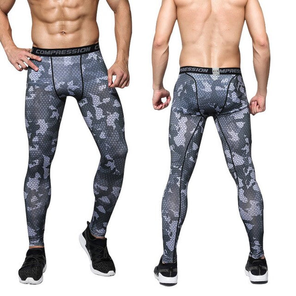 Men's running compression
